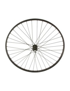 27 x 1 1/4 Alloy Free Wheel 36 Spoke 14gBlack 3/8 Axle...